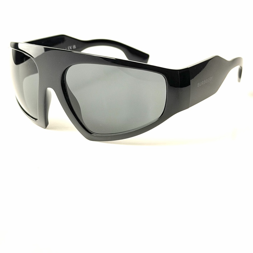Burberry B 4369 3001/87 Black  Grey 64mm Authentic Sunglasses B4369
